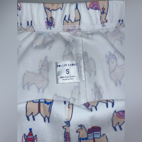 Roller Rabbit Alpaca Print Short Pajama set - Picture 8 of 8